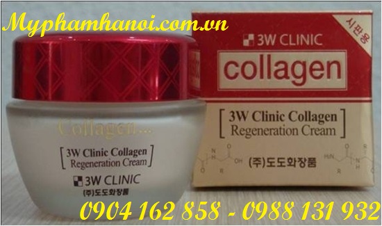 Kem dưỡng da 3W Clinic Collagen - Kem duong da 3W Clinic Collagen